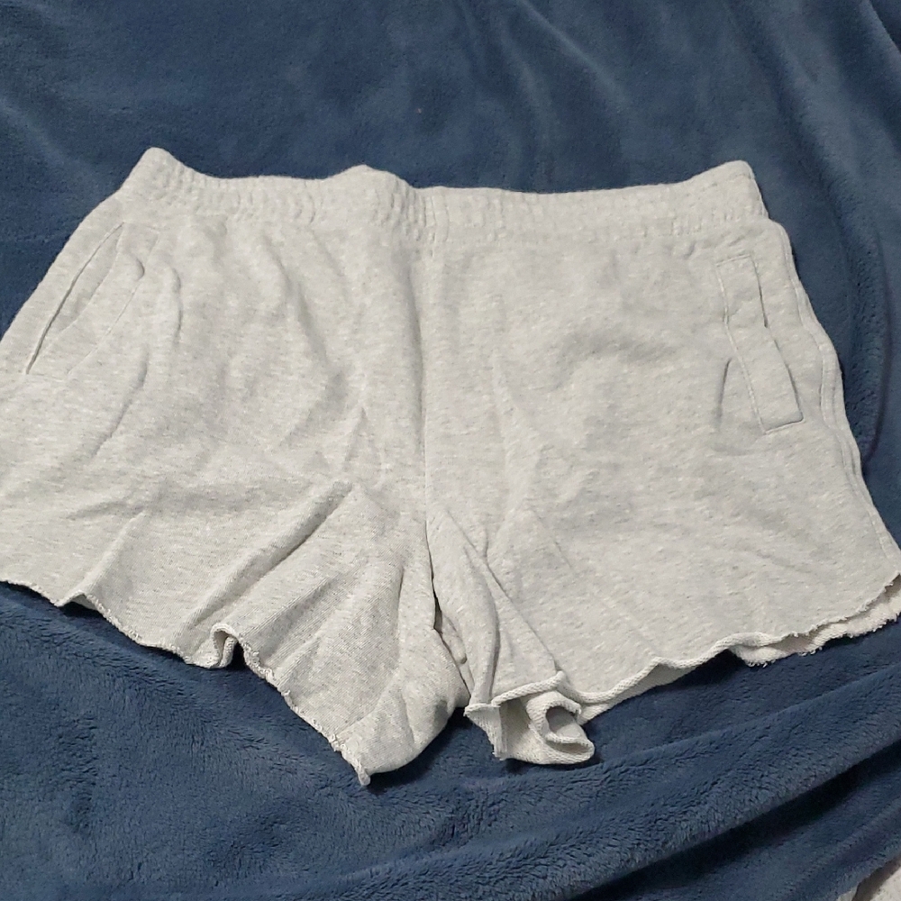 Aerie Heather Gray Knit Shorts